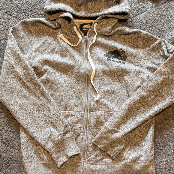 Roots Other - Roots Heather Gray Full-Zip Hoodie